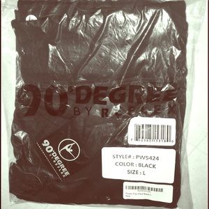 Yoga Pants by 90 degrees - L Black BNIP